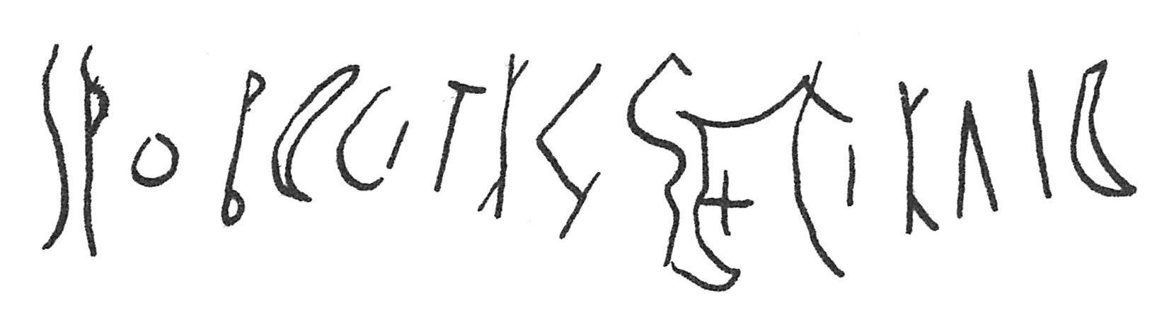inscription of siglum C 3112