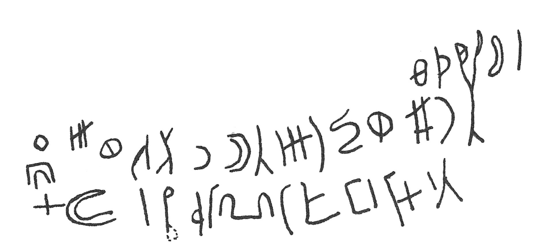 inscription of siglum C 3113