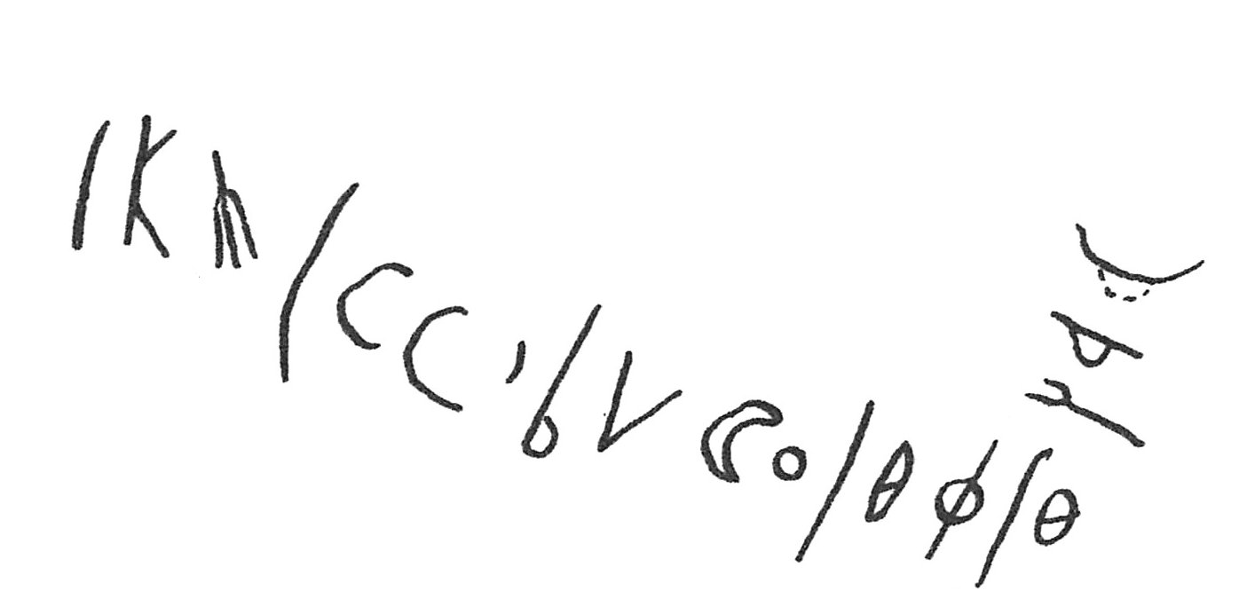 inscription of siglum C 3120