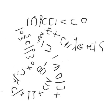 inscription of siglum C 3125