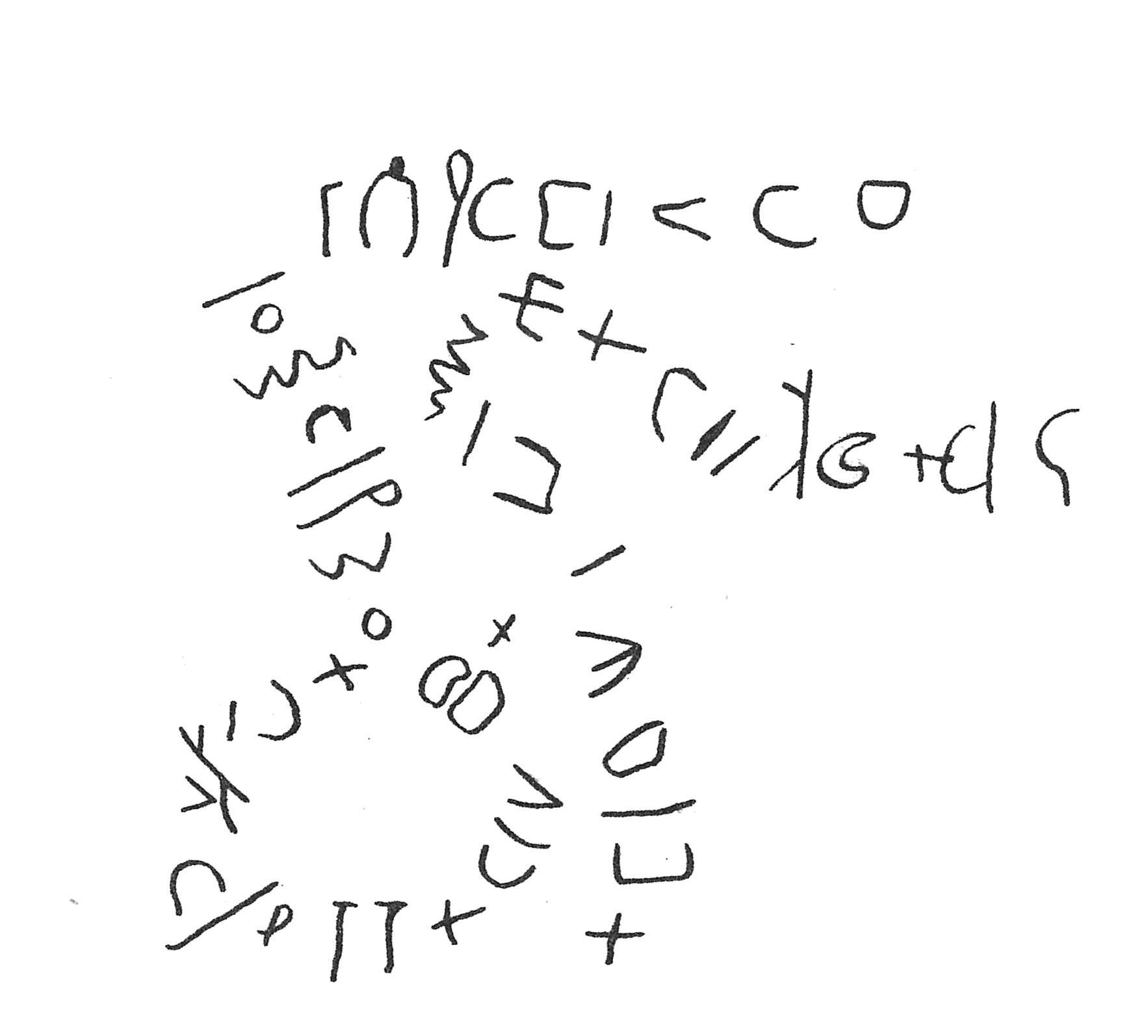 inscription of siglum C 3126