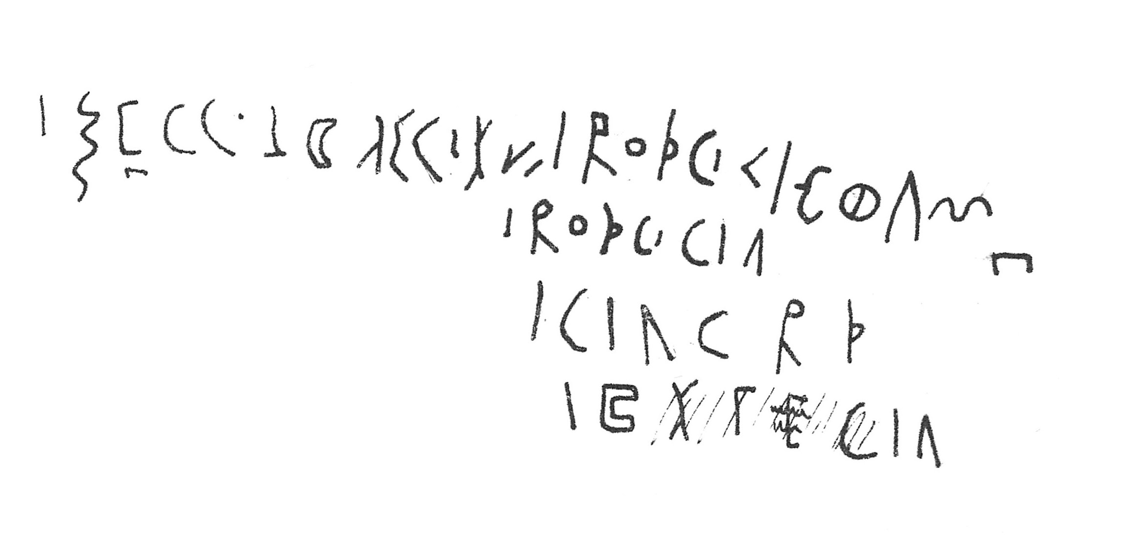 inscription of siglum C 313