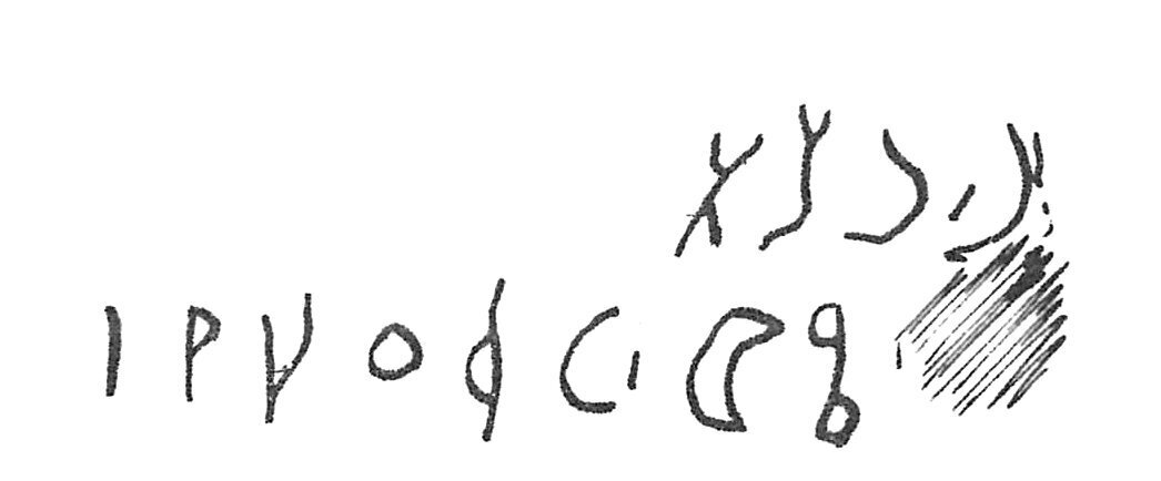 inscription of siglum C 3153