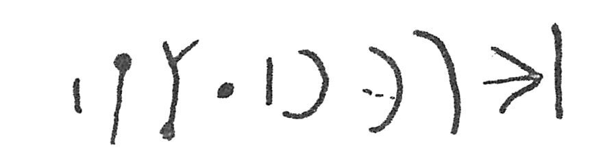 inscription of siglum C 3154