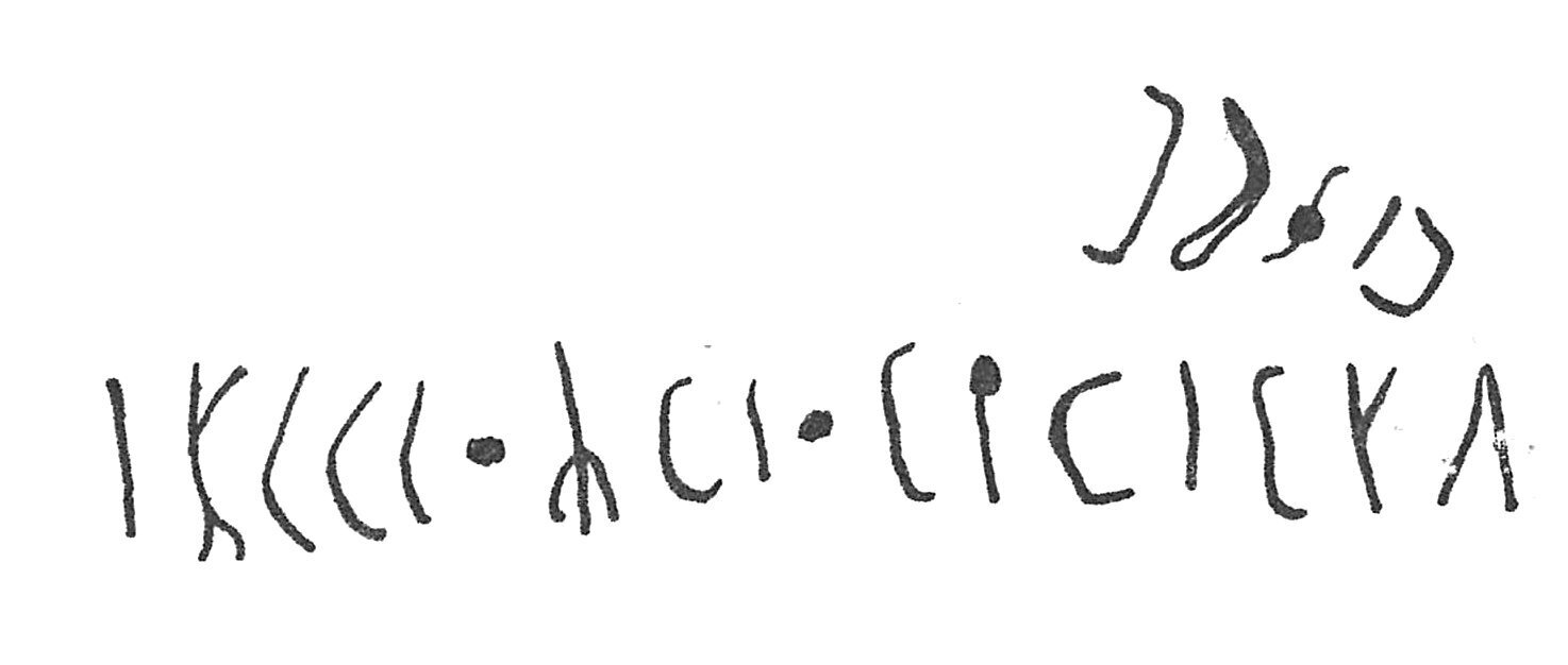 inscription of siglum C 3155