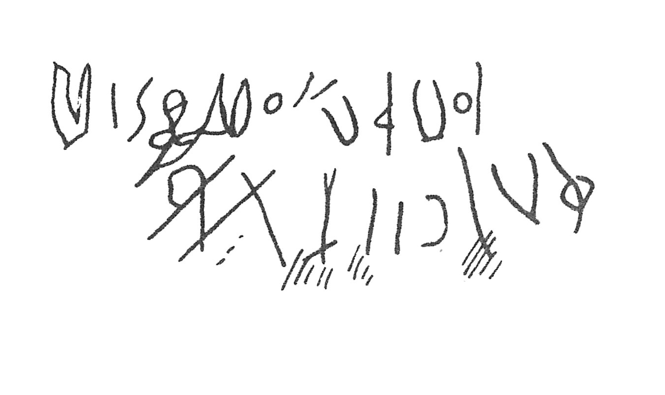 inscription of siglum C 3163