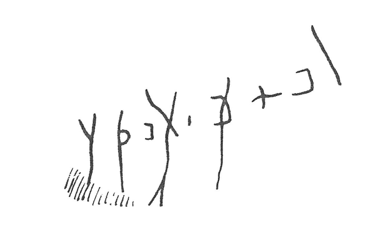 inscription of siglum C 3166
