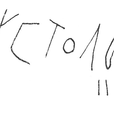 inscription of siglum C 317