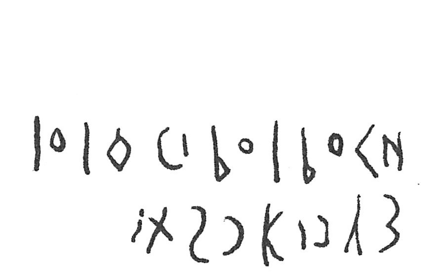 inscription of siglum C 3197