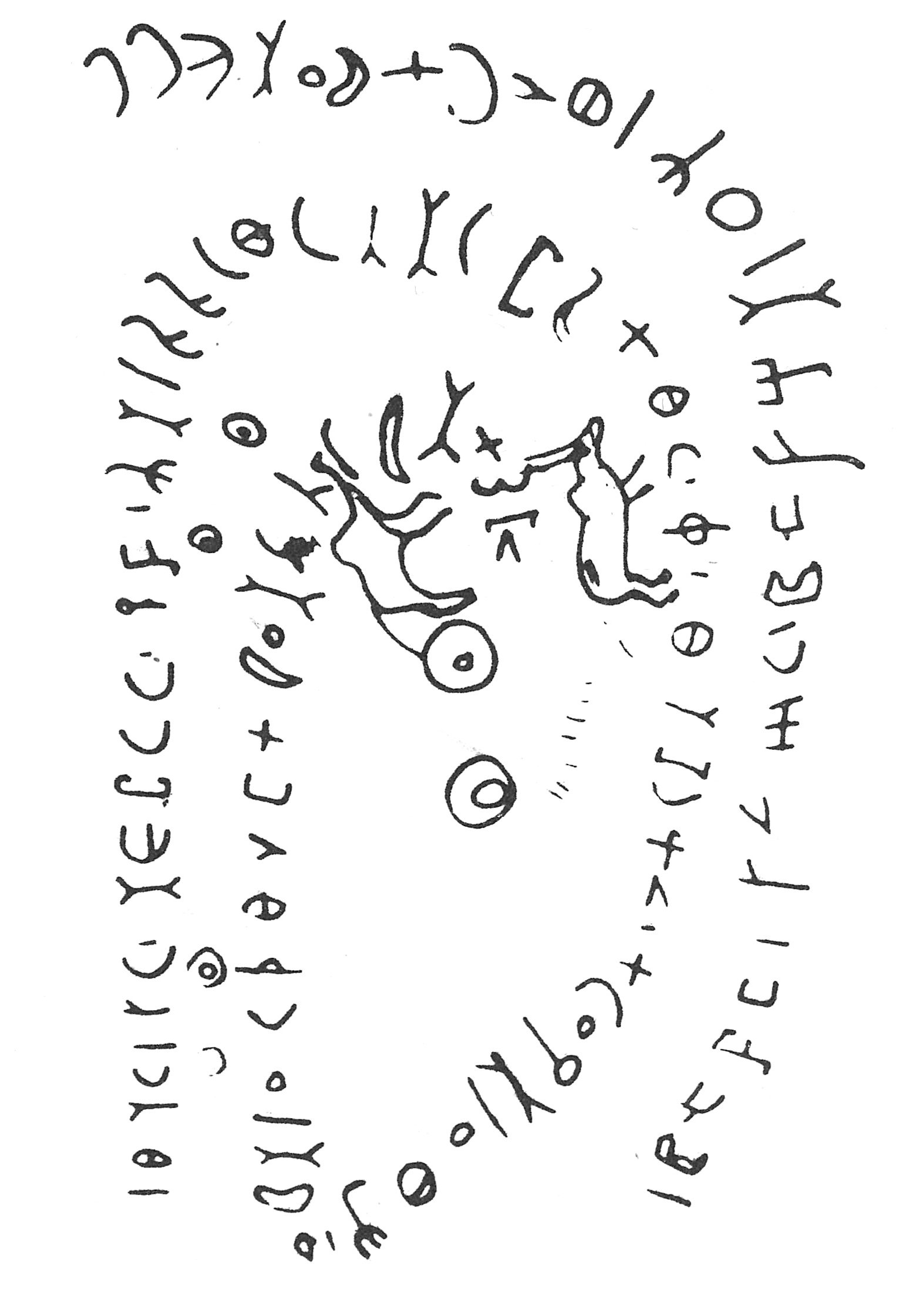 inscription of siglum C 320