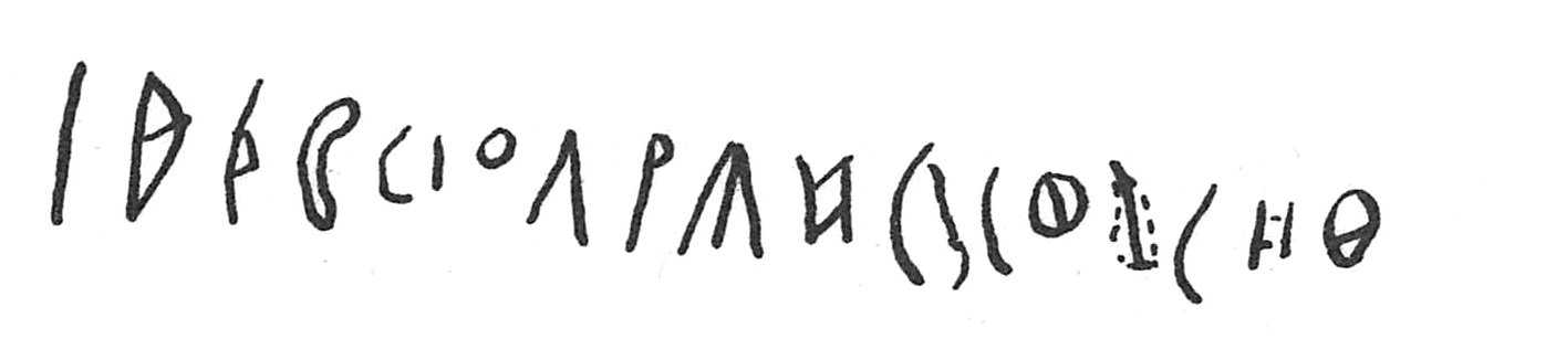 inscription of siglum C 3219