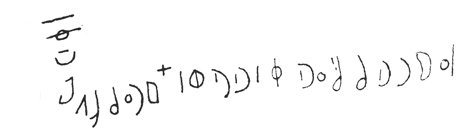 inscription of siglum C 3234