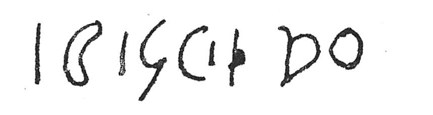 inscription of siglum C 3241