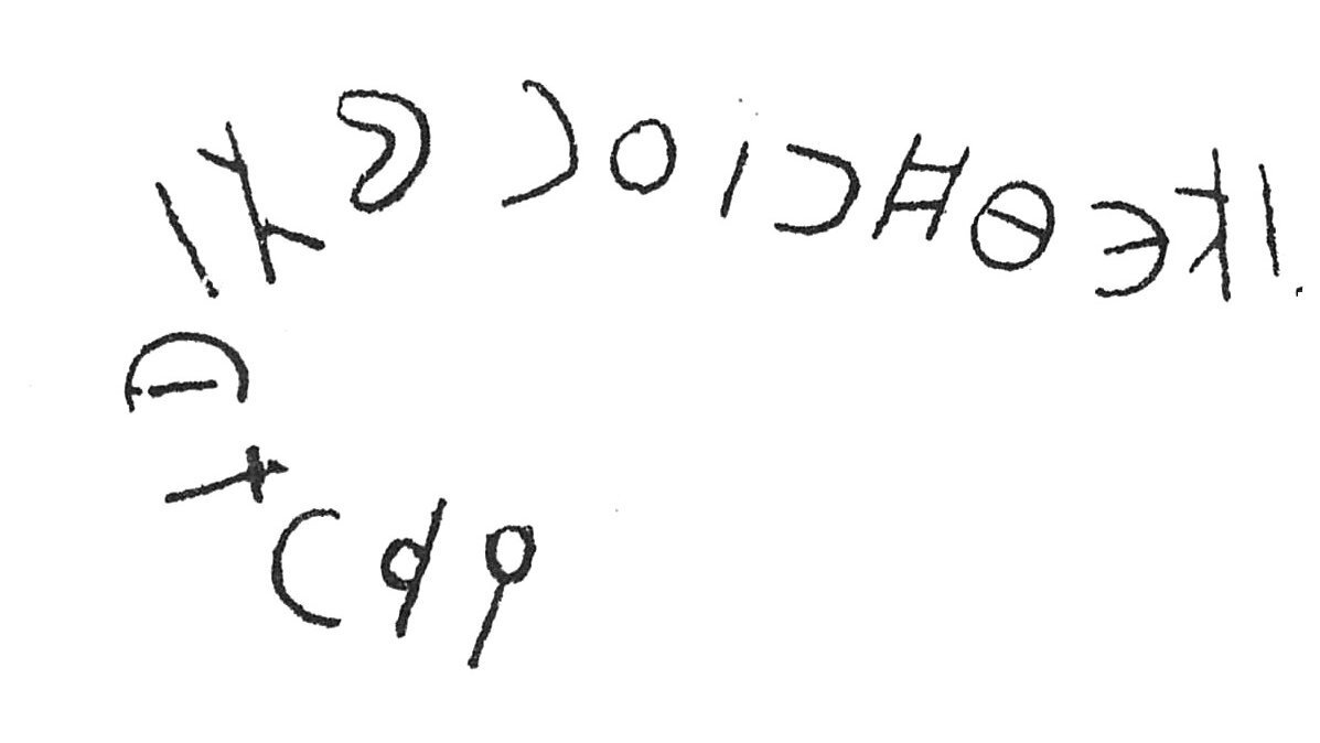 inscription of siglum C 3243
