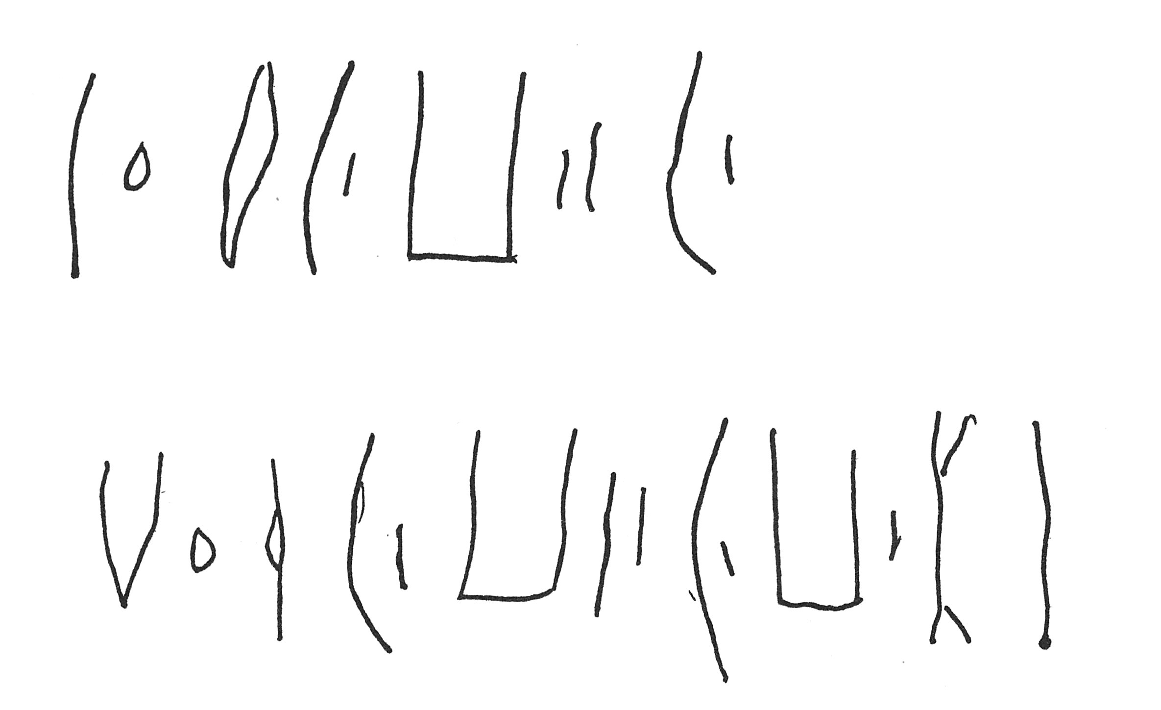 inscription of siglum C 3250