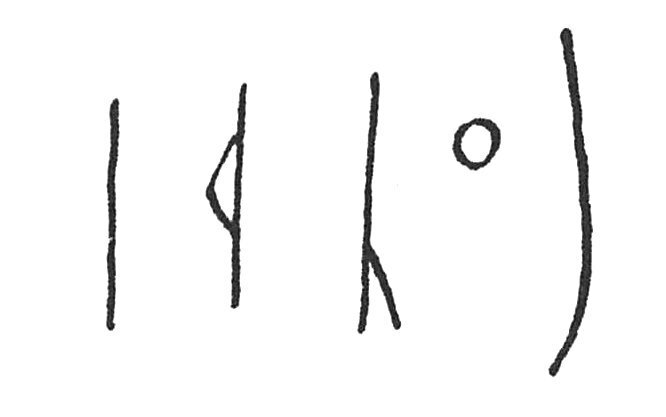 inscription of siglum C 3273