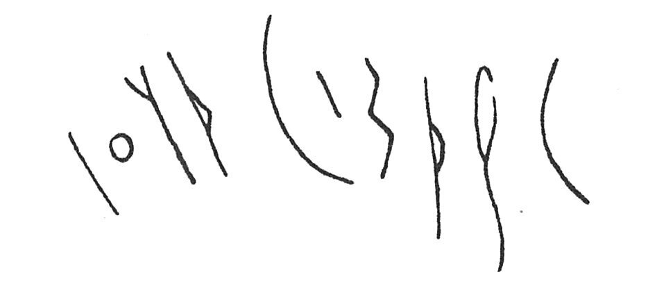 inscription of siglum C 3287