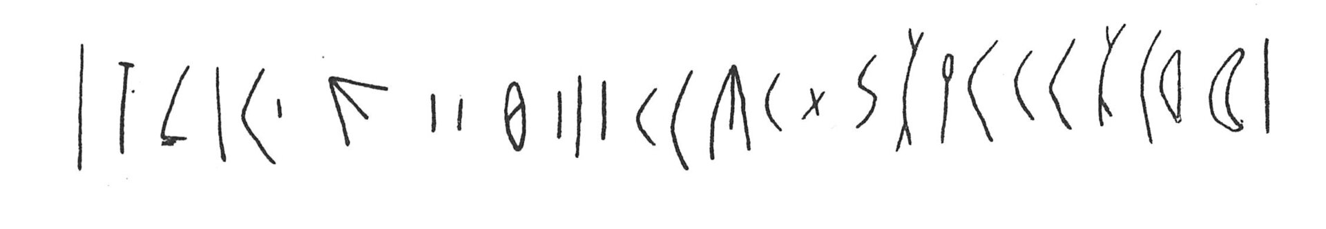 inscription of siglum C 3293