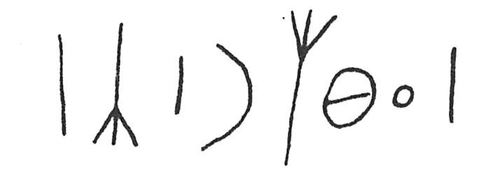 inscription of siglum C 3295