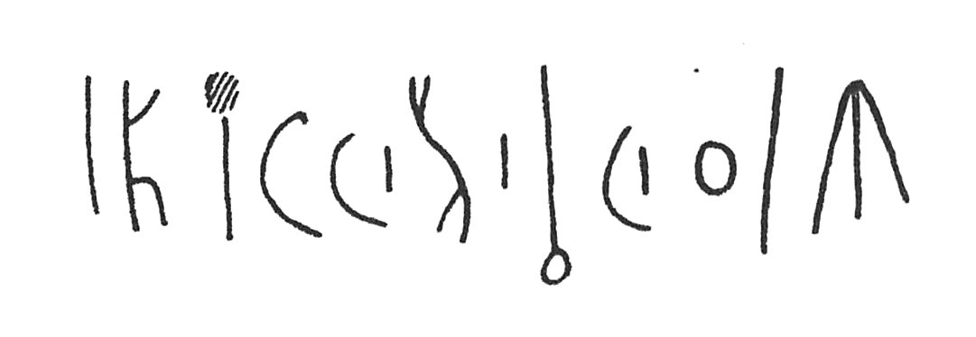 inscription of siglum C 3297