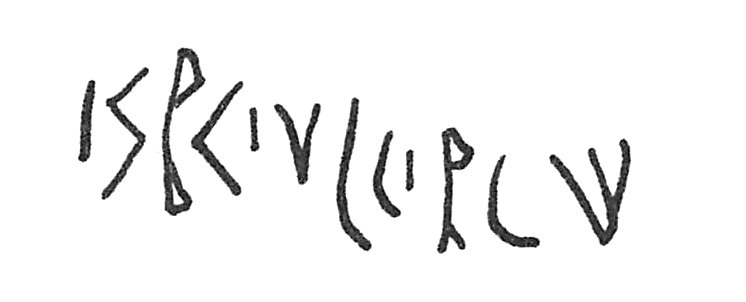 inscription of siglum C 33