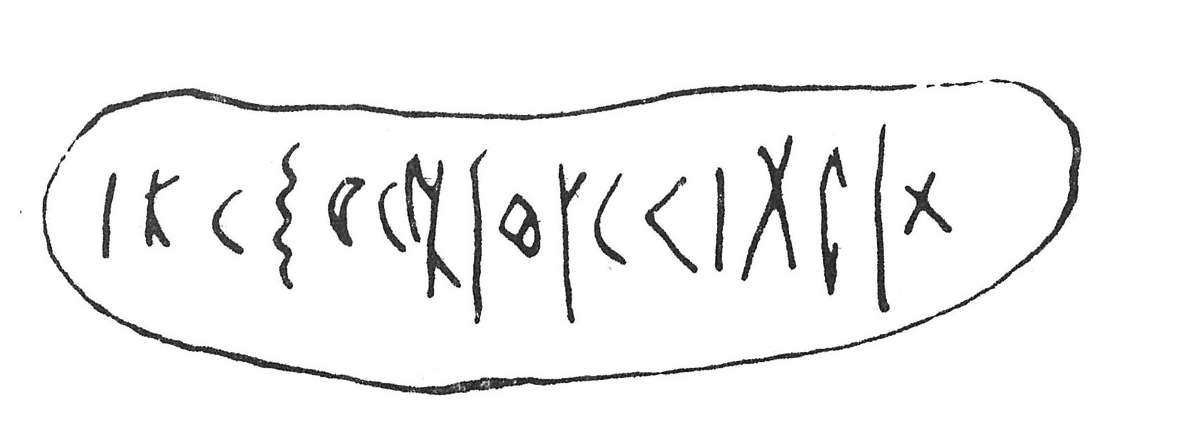 inscription of siglum C 330