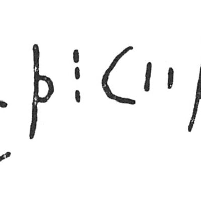 inscription of siglum C 3324