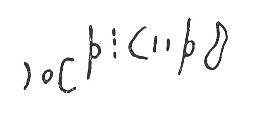 inscription of siglum C 3324