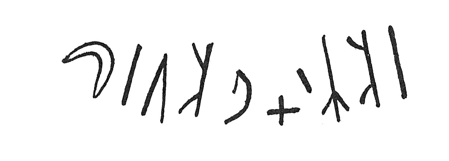 inscription of siglum C 3325