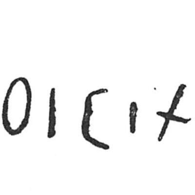 inscription of siglum C 3332