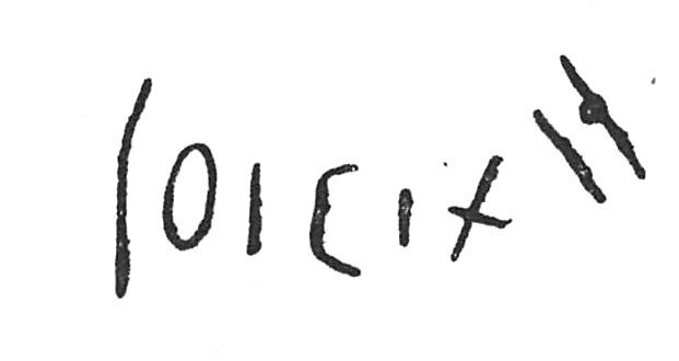 inscription of siglum C 3332