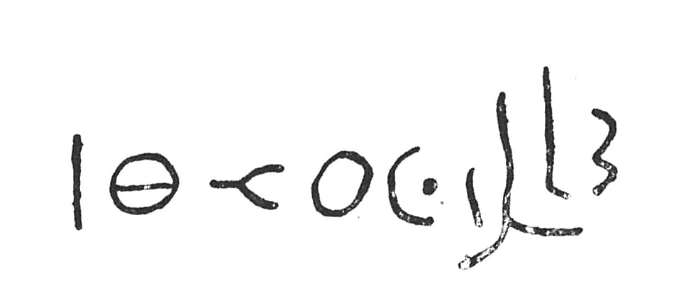 inscription of siglum C 3334