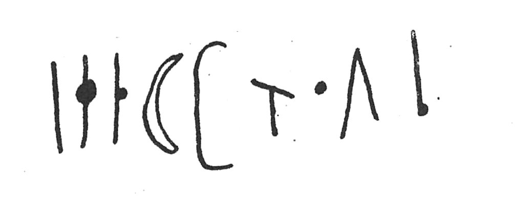 inscription of siglum C 3342