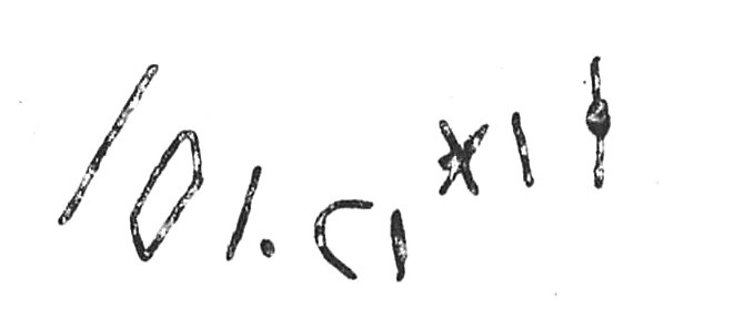 inscription of siglum C 3344