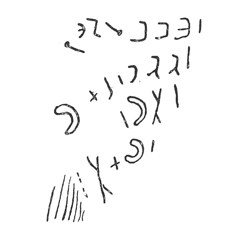 inscription of siglum C 3364