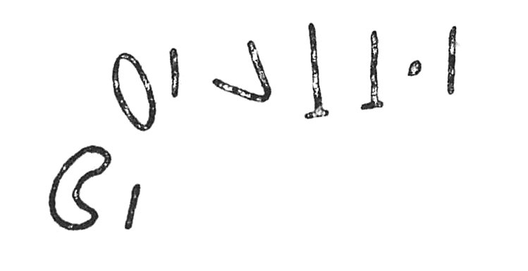 inscription of siglum C 3371