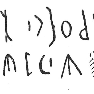 inscription of siglum C 3372