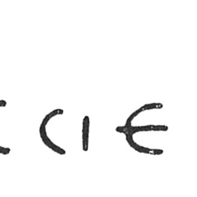 inscription of siglum C 3376