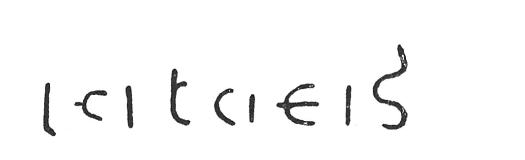 inscription of siglum C 3376