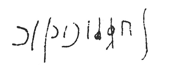 inscription of siglum C 3380