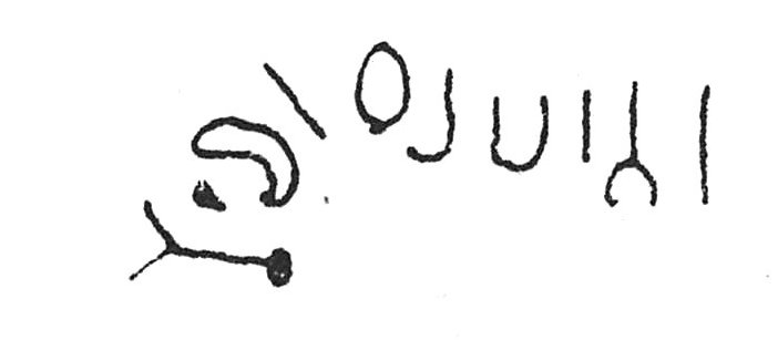 inscription of siglum C 3381