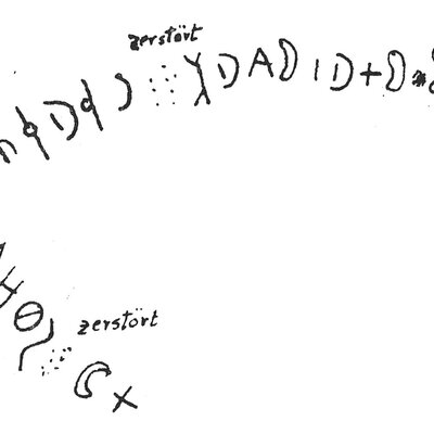 inscription of siglum C 3382