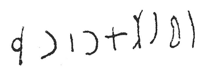 inscription of siglum C 3387