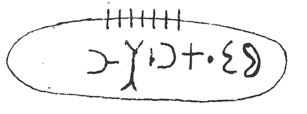 inscription of siglum C 3390