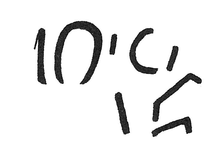 inscription of siglum C 3397