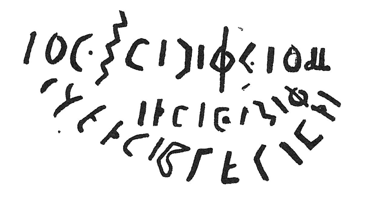 inscription of siglum C 3400