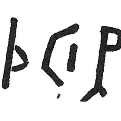 inscription of siglum C 3401