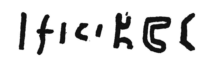 inscription of siglum C 3403