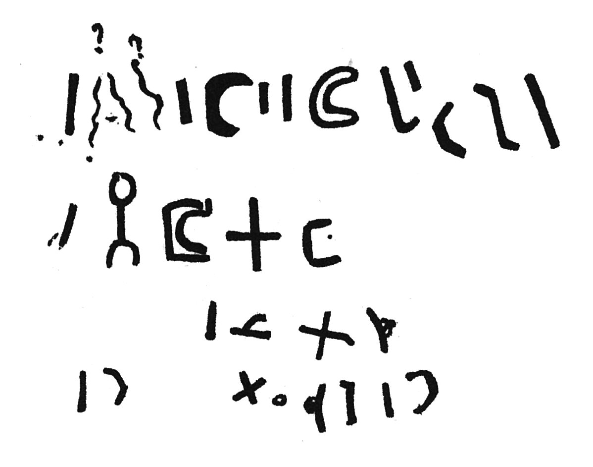 inscription of siglum C 3411