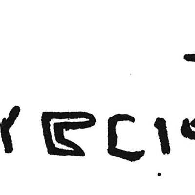inscription of siglum C 3426